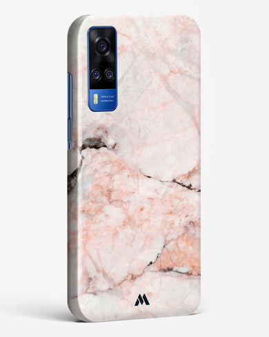 White Rose Marble Hard Case Phone Cover (Vivo)