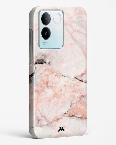 White Rose Marble Hard Case Phone Cover (Vivo)