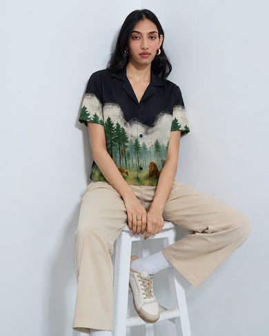 Mystic Forest Kingdom | Women Summer Shirt