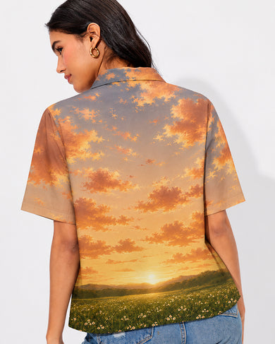 Sunset Companions | Women Summer Shirt