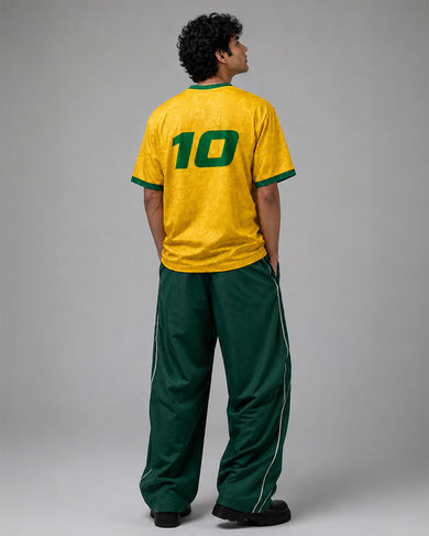 Brazil Jersey | V-Neck Oversized T-Shirt