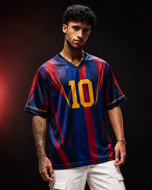 Home kit Football Jersey | V-Neck Oversized T-shirt