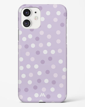 Polka Dots in Violet Hard Case iPhone 11