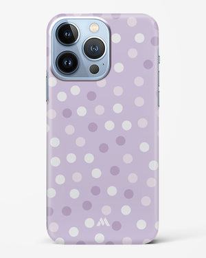 Polka Dots in Violet Hard Case iPhone 13 Pro