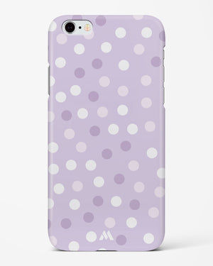 Polka Dots in Violet Hard Case Phone Cover (Apple)