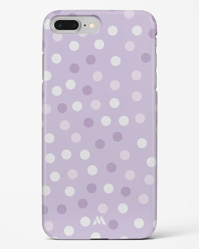 Polka Dots in Violet Hard Case Phone Cover-(Apple)