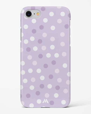 Polka Dots in Violet Hard Case Phone Cover-(Apple)