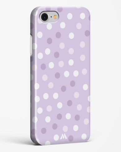 Polka Dots in Violet Hard Case Phone Cover-(Apple)