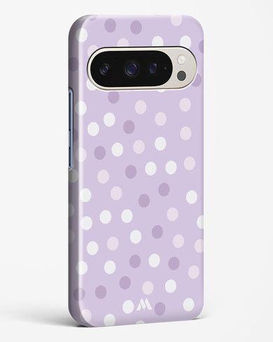 Polka Dots in Violet Hard Case Phone Cover (Google)