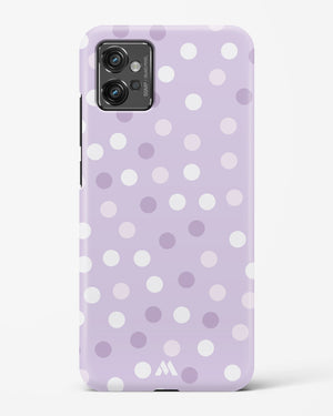 Polka Dots in Violet Hard Case Phone Cover (Motorola)