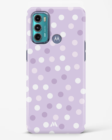 Polka Dots in Violet Hard Case Phone Cover (Motorola)