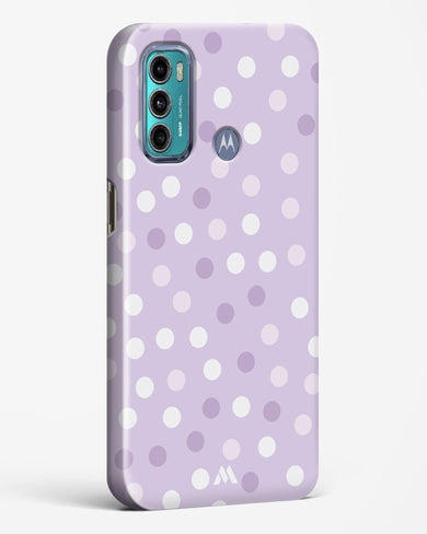 Polka Dots in Violet Hard Case Phone Cover (Motorola)