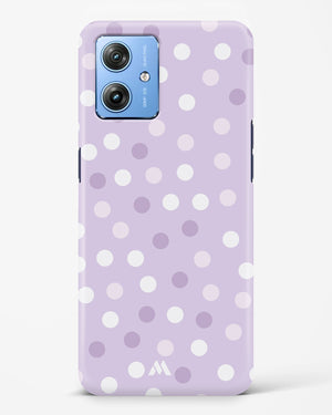 Polka Dots in Violet Hard Case Phone Cover (Motorola)