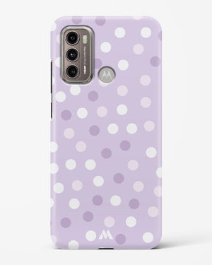 Polka Dots in Violet Hard Case Phone Cover (Motorola)