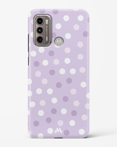 Polka Dots in Violet Hard Case Phone Cover (Motorola)