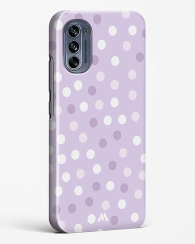 Polka Dots in Violet Hard Case Phone Cover (Motorola)