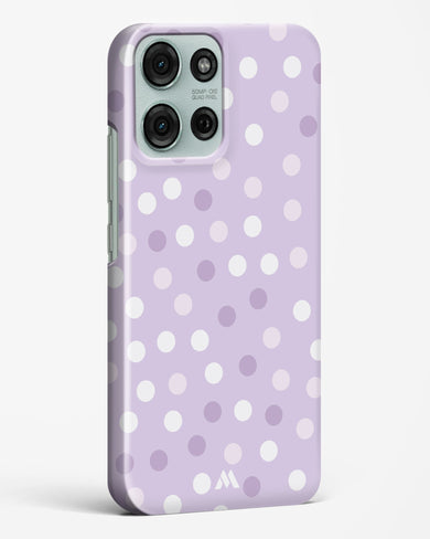 Polka Dots in Violet Hard Case Phone Cover (Motorola)