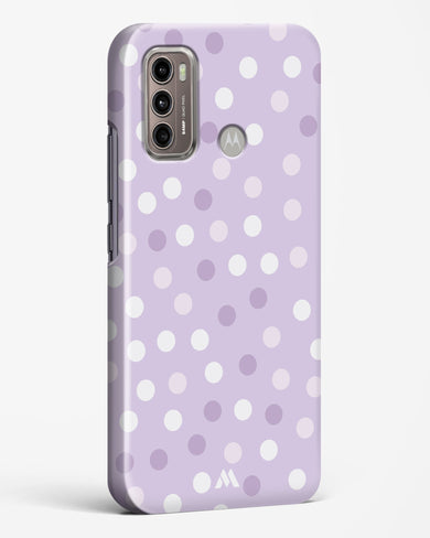 Polka Dots in Violet Hard Case Phone Cover (Motorola)