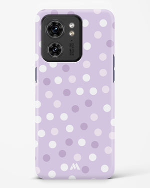Polka Dots in Violet Hard Case Phone Cover (Motorola)