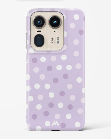 Polka Dots in Violet Hard Case Phone Cover (Motorola)