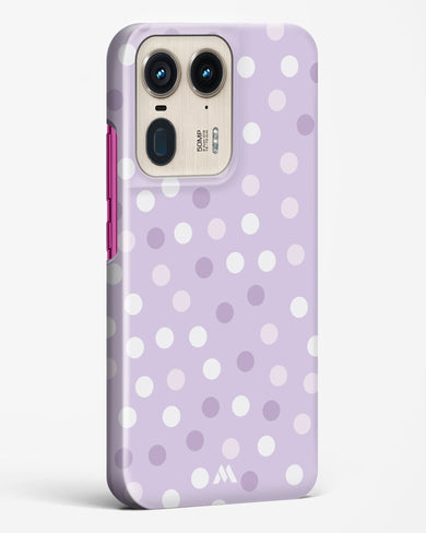 Polka Dots in Violet Hard Case Phone Cover (Motorola)