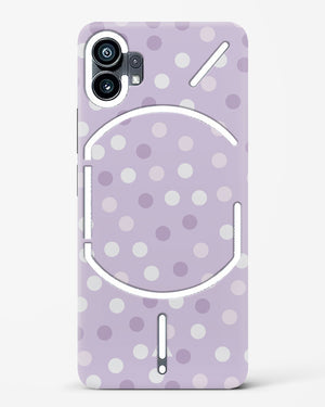 Polka Dots in Violet Hard Case Nothing Phone 1