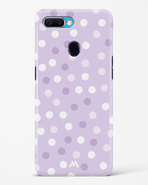 Polka Dots in Violet Hard Case Phone Cover-(Oppo)