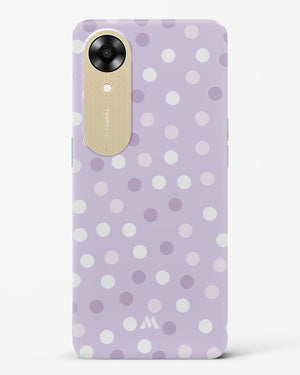 Polka Dots in Violet Hard Case Phone Cover (Oppo)