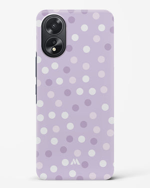 Polka Dots in Violet Hard Case Phone Cover (Oppo)