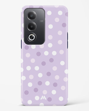 Polka Dots in Violet Hard Case Phone Cover (Oppo)