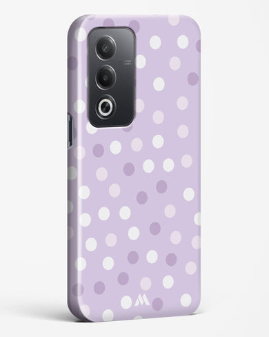 Polka Dots in Violet Hard Case Phone Cover (Oppo)