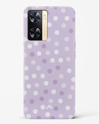 Polka Dots in Violet Hard Case Phone Cover (Oppo)