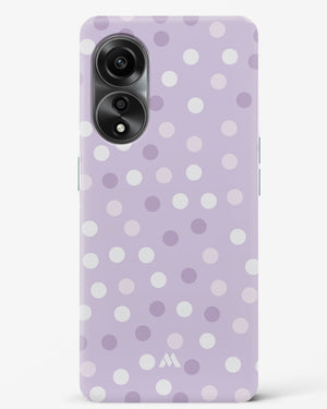 Polka Dots in Violet Hard Case Phone Cover (Oppo)