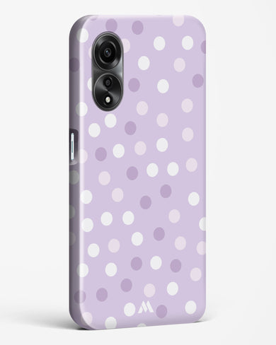 Polka Dots in Violet Hard Case Phone Cover (Oppo)
