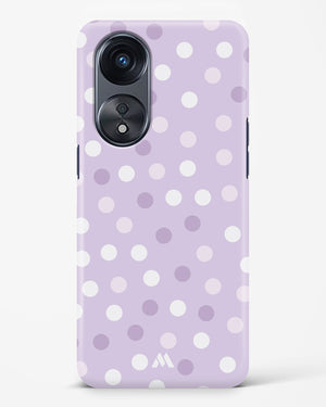 Polka Dots in Violet Hard Case Phone Cover-(Oppo)