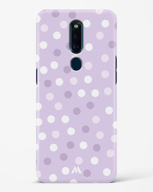 Polka Dots in Violet Hard Case Phone Cover (Oppo)