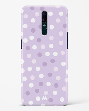 Polka Dots in Violet Hard Case Phone Cover (Oppo)