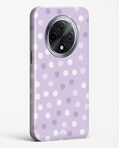 Polka Dots in Violet Hard Case Phone Cover (Oppo)