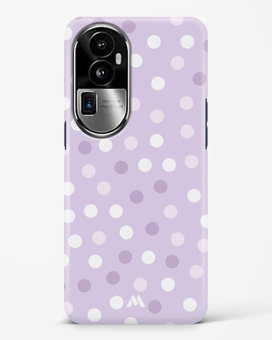 Polka Dots in Violet Hard Case Phone Cover (Oppo)