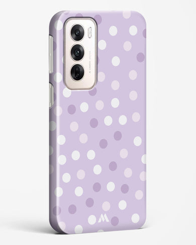 Polka Dots in Violet Hard Case Phone Cover (Oppo)