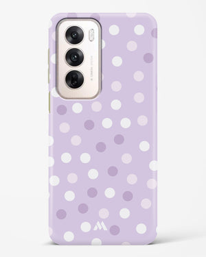 Polka Dots in Violet Hard Case Phone Cover (Oppo)