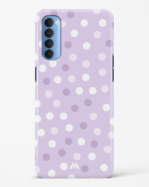 Polka Dots in Violet Hard Case Phone Cover (Oppo)