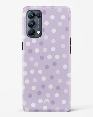 Polka Dots in Violet Hard Case Phone Cover-(Oppo)