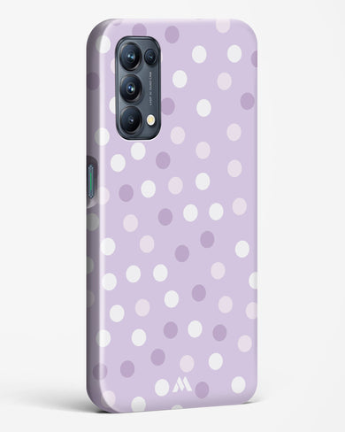 Polka Dots in Violet Hard Case Phone Cover (Oppo)