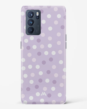 Polka Dots in Violet Hard Case Phone Cover (Oppo)