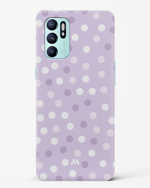 Polka Dots in Violet Hard Case Phone Cover-(Oppo)