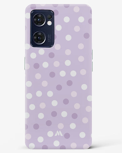 Polka Dots in Violet Hard Case Phone Cover (Oppo)