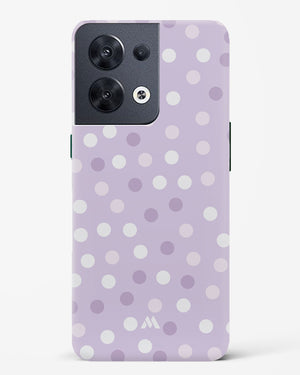 Polka Dots in Violet Hard Case Phone Cover-(Oppo)