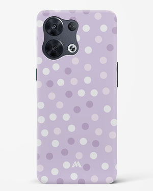 Polka Dots in Violet Hard Case Phone Cover (Oppo)