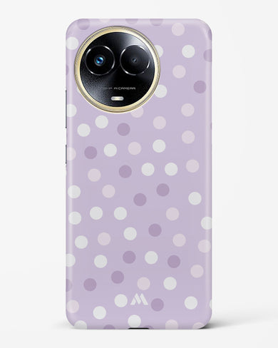 Polka Dots in Violet Hard Case Phone Cover-(Realme)